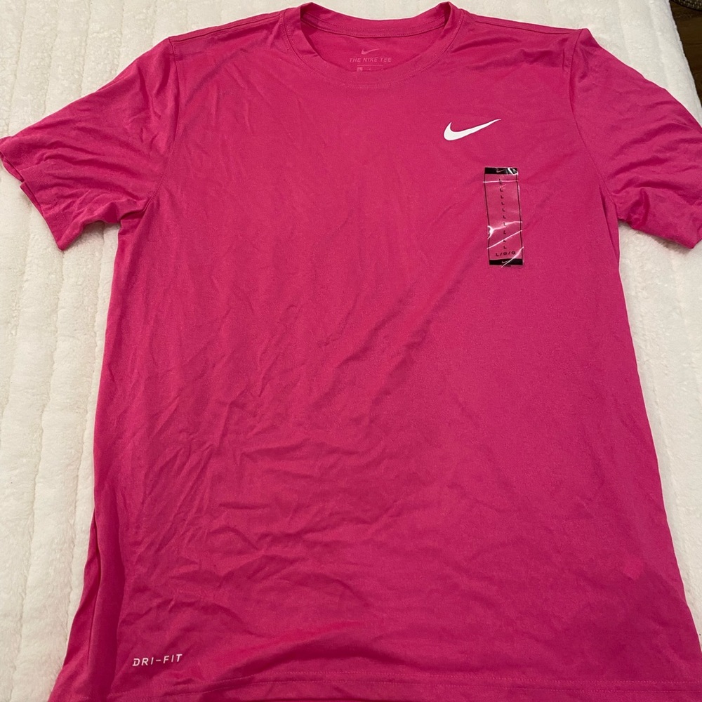 Nike pink dri fit T-shirt